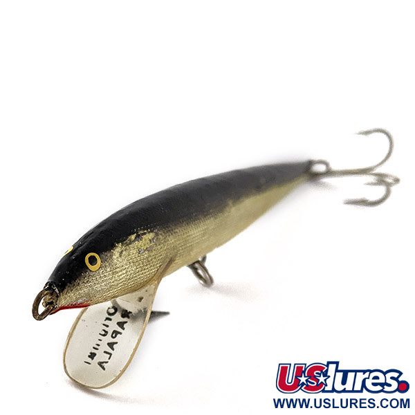 Vintage   Rapala Original Floater F16 (Finland) (1960s), 1/2oz S (Silver) fishing lure #23299