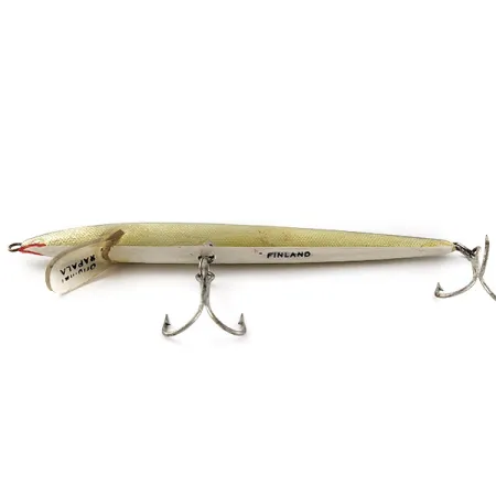 Vintage Rapala Original Floater F16 (Finland) (1960s), 1/2oz S (Silver) fishing lure #23299