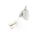 Vintage  Yakima Bait Worden's Original Rooster Tail , 1/16oz nickel spinning lure #23301