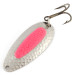 Vintage   Blue Fox Pixee UV, 3/4oz nickel/pink UV fishing spoon #23306