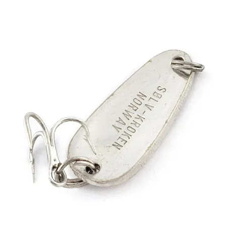 Vintage Sølvkroken Nordic, 1/4oz silver fishing spoon #23308