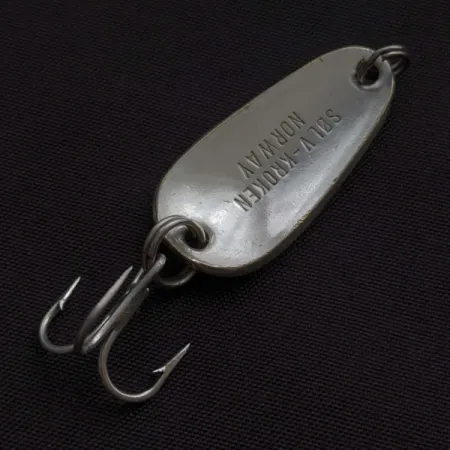 Vintage Sølvkroken Nordic, 1/4oz silver fishing spoon #23308