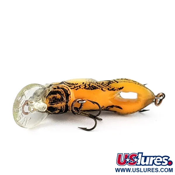 Vintage   Rebel WEE-Crawfish Shallow Floater, 3/32oz Crawfish fishing lure #23317