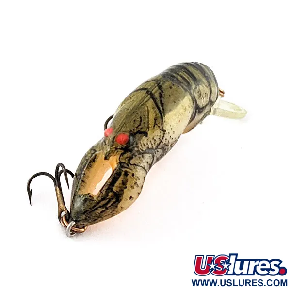 Vintage   Rebel WEE-Crawfish Shallow Floater, 3/32oz Crawfish fishing lure #23317