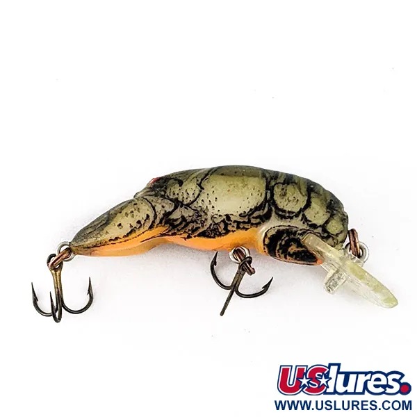 Vintage   Rebel WEE-Crawfish Shallow Floater, 3/32oz Crawfish fishing lure #23317