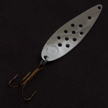 Vintage Chruscz Spoonfish, 1/4oz nickel fishing spoon #23319