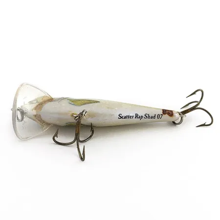 Vintage Rapala Scatter Rap Shad 07, 1/4oz fishing lure #23321