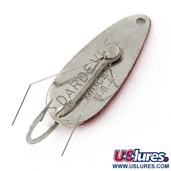 Vintage  Eppinger Weedless Dardevle Midget, 3/16oz Red Devle fishing spoon #23326
