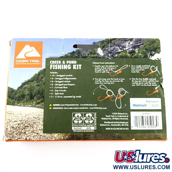   Ozark Trail Creek and Pond 50ps,   fishing spoon #23330