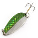 Vintage  Seneca Little Cleo (Hula Girl), 1/2oz nickel/green fishing spoon #23335