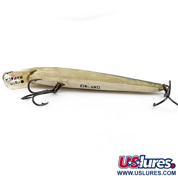 Vintage   Rapala Original Floater F9 (Finland) 1960s, 1/8oz S (Silver) fishing lure #23340