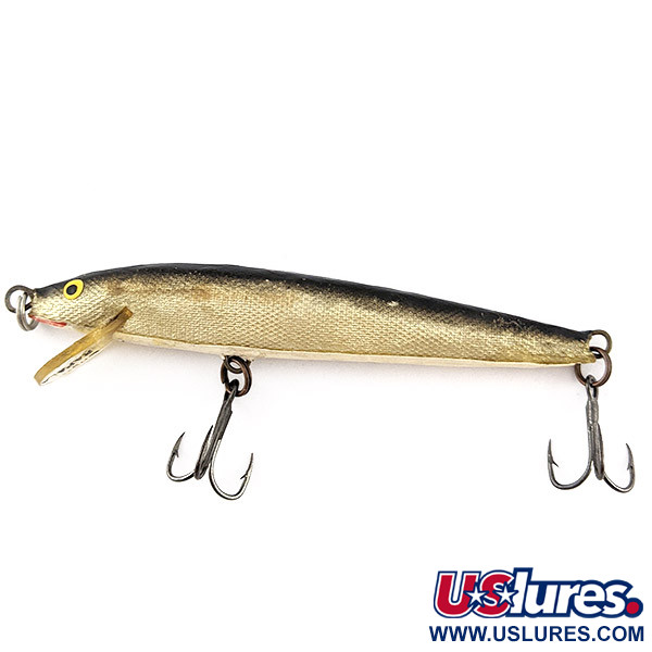 Vintage   Rapala Original Floater F9 (Finland) 1960s, 1/8oz S (Silver) fishing lure #23340
