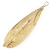 Vintage   Johnson Silver Minnow Weedless, 1/2oz gold fishing spoon #23353