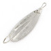 Vintage   Johnson Silver Minnow Weedless, 1/4oz nickel fishing spoon #23356