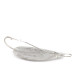 Vintage   Johnson Silver Minnow Weedless, 1/4oz nickel fishing spoon #23356