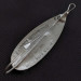 Vintage   Johnson Silver Minnow Weedless, 1/4oz nickel fishing spoon #23356