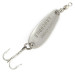 Vintage  Luhr Jensen Krocodile, 1/3oz nickel/hologram fishing spoon #23357