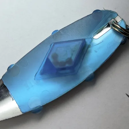 Vintage Johnson’s Rattlin’ Coho Sprite , 2/3oz fishing spoon #23365