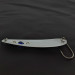 Vintage  Red Eye Lures Red Eye Evil Eye, 1/3oz white/blue fishing spoon #23367