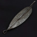 Vintage   Johnson Silver Minnow Weedless, 1/3oz nickel fishing spoon #23370
