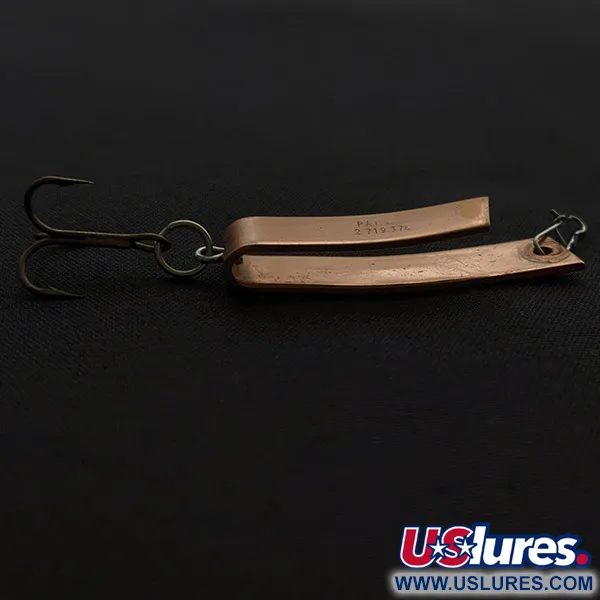 Vintage  Luhr Jensen Super-Duper 503, 1/8oz copper fishing spoon #23374