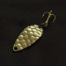 Vintage   Acme Little Cleo bubbles , 1/8oz gold fishing spoon #23376