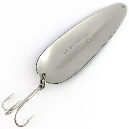 Vintage Eppinger Dardevle, 1oz Black Devle fishing spoon #23379