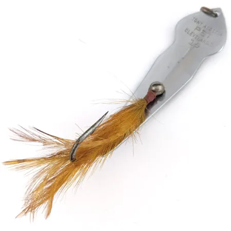 Vintage Tony Accetta Tony Acetta Pet Spoon 15, 1/2oz nickel fishing spoon #23381