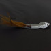 Vintage  Tony Accetta Tony Acetta Pet Spoon 15, 1/2oz nickel fishing spoon #23381