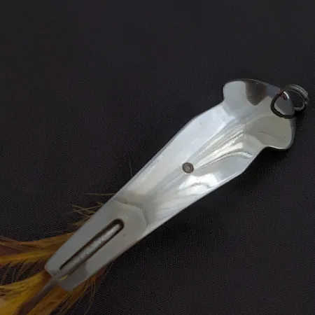 Vintage Tony Accetta Tony Acetta Pet Spoon 15, 1/2oz nickel fishing spoon #23381