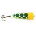 Vintage   Atlantic Lures Crack popper, 3/16oz white/green/yellow fishing lure #23385