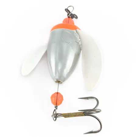 Vintage Yakima Bait Worden's Spin-n-Glo, 1/8oz silver/hot pink spinning lure #23388