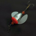 Vintage  Yakima Bait Worden's Spin-n-Glo, 1/8oz silver/hot pink spinning lure #23388