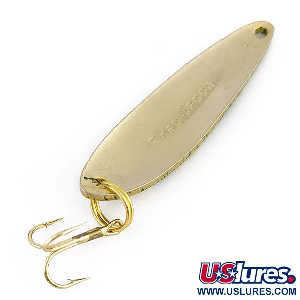 Vintage   Acme Fiord Spoon, 1/4oz Frog fishing spoon #23390