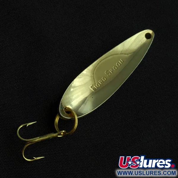 Vintage   Acme Fiord Spoon, 1/4oz Frog fishing spoon #23390