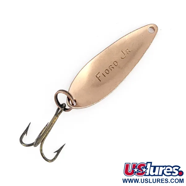 Vintage   Acme Fiord Spoon, 1/8oz copper fishing spoon #23391