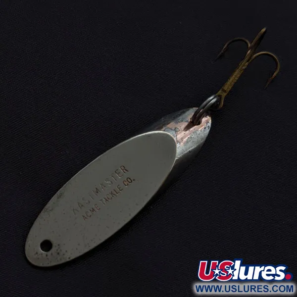 Vintage  Acme Kastmaster , 1/2oz nickel fishing spoon #23393