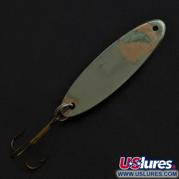 Vintage  Acme Kastmaster , 1/2oz nickel fishing spoon #23393