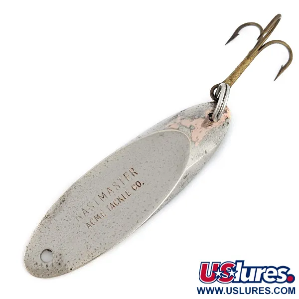 Vintage  Acme Kastmaster , 1/2oz nickel fishing spoon #23393