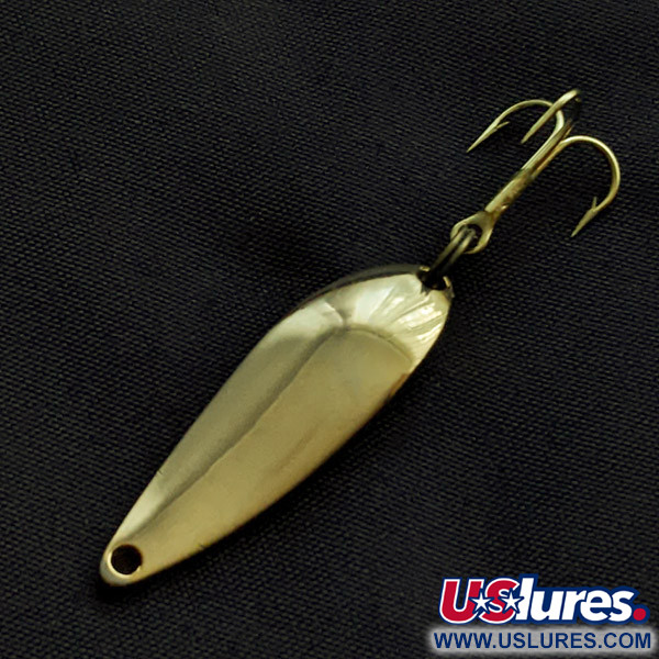 Vintage   Acme Fiord Spoon, 1/8oz gold fishing spoon #23394
