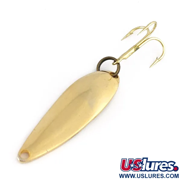Vintage   Acme Fiord Spoon, 1/8oz gold fishing spoon #23394