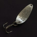 Vintage   Seneca Little Cleo, 1/4oz nickel/orange/white fishing spoon #23401