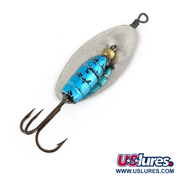 Vintage   Panther Martin 6, 3/16oz nickel/blue spinning lure #23403