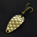 Vintage   Acme Little Cleo bubbles, 1/8oz gold fishing spoon #23406