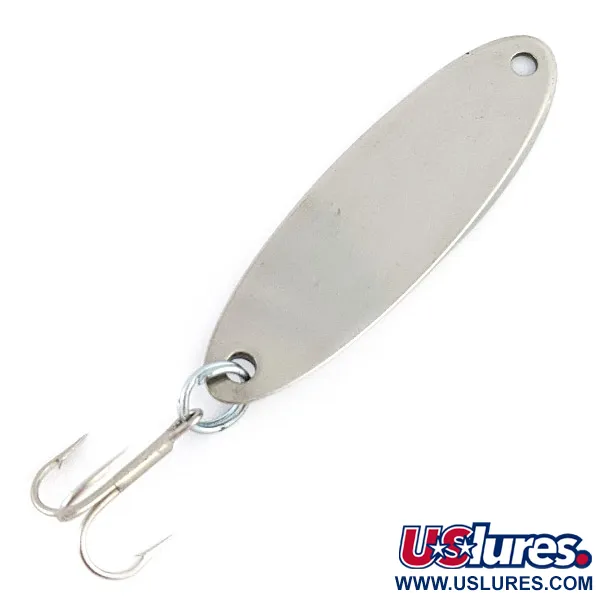 Vintage  Acme Kastmaster , 1/4oz nickel fishing spoon #23407