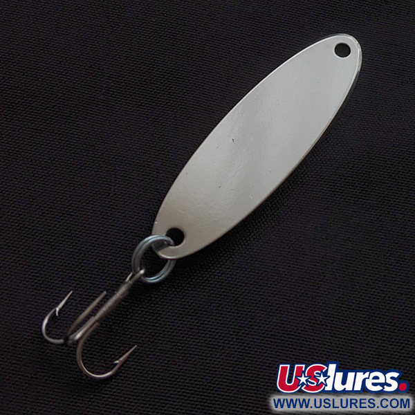 Vintage  Acme Kastmaster , 1/4oz nickel fishing spoon #23407