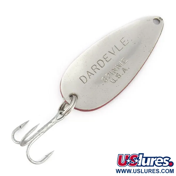 Vintage  Eppinger Dardevle Spinnie, 1/3oz Red Devle fishing spoon #23408