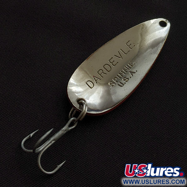 Vintage  Eppinger Dardevle Spinnie, 1/3oz Red Devle fishing spoon #23408