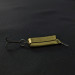 Vintage  Luhr Jensen Super-Duper 501, 3/32oz gold fishing spoon #23416