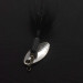 Vintage  Yakima Bait Worden's Original Rooster Tail , 3/32oz silver spinning lure #23418